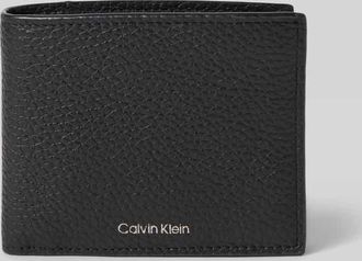 Calvin Klein Portemonnaie mit Label-Detail in BLACK, Größe 1