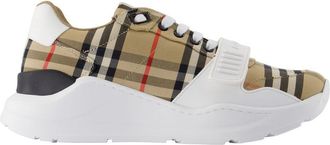 Burberry Mf Tnr New Regis M Check Sneakers
