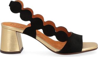Chie Mihara Stijlvolle Roka 46- Sneakers - Dames - Sandalen met hakken - Zwart - 36 EU - Schoenen