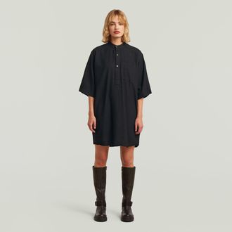G-Star Overhemdjurk - Zwart - Dames