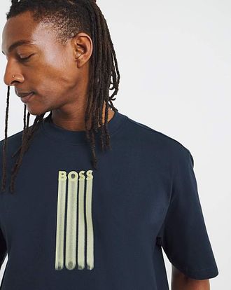 HUGO BOSS Graphic Logo T-Shirt