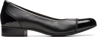 Clarks Juliet Step Black Leather