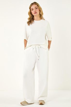 DUSK Soft Wide Leg Stretch Trouser