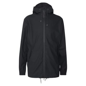Rains Long Storm Breaker Jas - Heren - Jassen - Zwart - Maat: XL Zijde