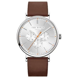 Ted Baker Phylipa Gents Quartz Silver Dial Mens Watch BKPPGS220