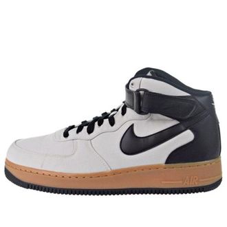 Nike Air Force 1 Mid 07 TXT Mid-Top Black White AJ9514-004