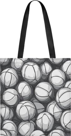 Generic Volleyballs Womens Tote Casual Shopping Bag Lightweight Shoulder Bags Hobos Handbag for Work Travel Daily 35x40cm