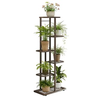 OEM Soporte Para Plantas, Dise&ntilde;o De Varios Niveles, Construcci&oacute;n De Metal Duradera, 6 Niveles De Hierro