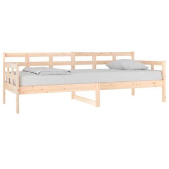 Berkfield Home Beautiful Day Bed Solid Wood Pine 80x200 cm in Natural