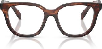 Prada 0pr C11v Oversized Square Acetate Eyeglasses