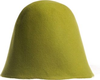 Generic Wool Felt Body Cones Colors for Millinery hat Hood (Grass Green)