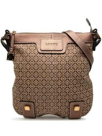 Loewe 2007 Anagram Canvas New Road crossbody bag - Brown