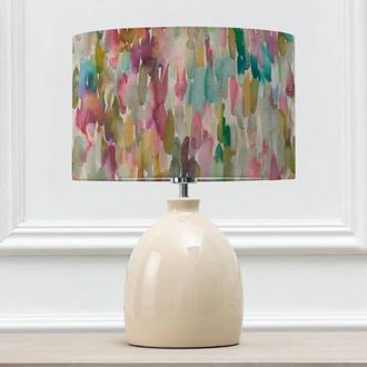 Voyage Maison Leura Table Lamp With Azima Eva Lampshade in Indigo