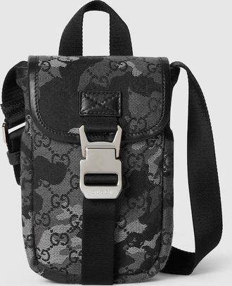 Gucci GG Canvas Mini Bag, Black, GG Canvas