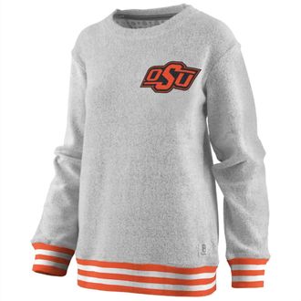 Pressbox Womens Oklahoma State University Santa Rosa Top In Grey