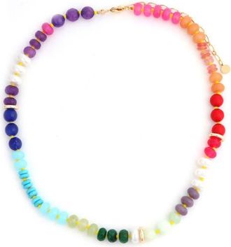 Panacea Multistone Necklace at Nordstrom