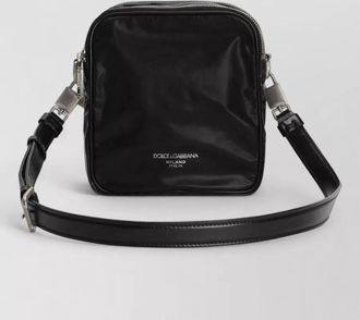 Dolce & Gabbana leather messenger bag
