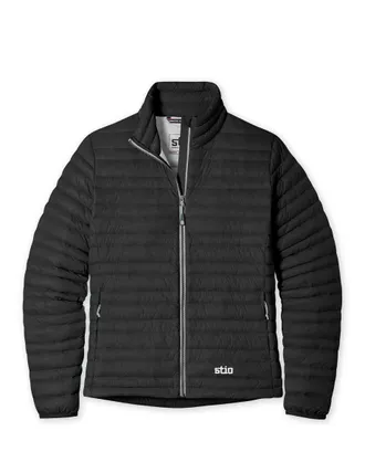 Stio | Womens Pinion Down Sweater Jacket, Size Extra Extra Small in Abyss