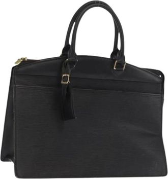 Louis Vuitton Pre-owned Handbags, female, Black, Size: ONE SIZE Pre-owned Leather Handbag