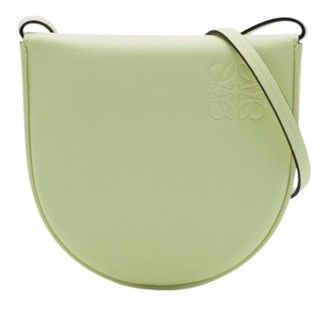 Loewe Pre-owned Heel Pouch - Dames - Pre-owned - Groen - Maat: ONE Size Leer