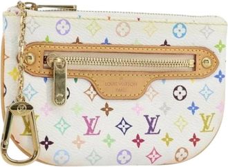 Louis Vuitton Pre-owned Wallets, female, Multicolor, Size: ONE SIZE Pre-owned Canvas Wallet
