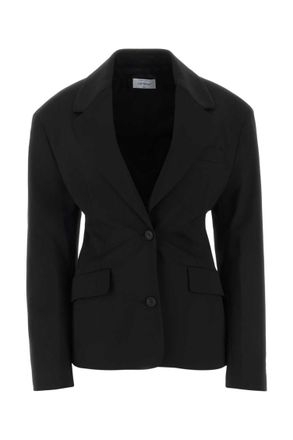 Off-white Black Double Breasted Blazer