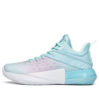 Anta Shock The Game 4.0 Basketball Shoes Light Blue 112141633S-1