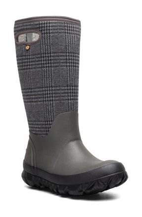 Bogs Whiteout Faded Waterproof Boot in Cement Multi at Nordstrom, Size 10