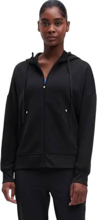 On WomenS Zipped Hoodie In Black
