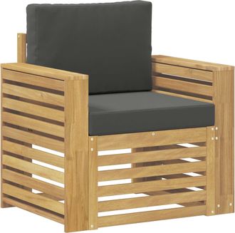 vidaXL Conjunto De Sof&aacute;s De Exterior Poli&eacute;ster Blanco Vidaxl