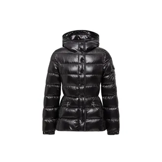 Moncler Moncler Barante Hooded Short Down Jacket, Women, Black, Size: 00