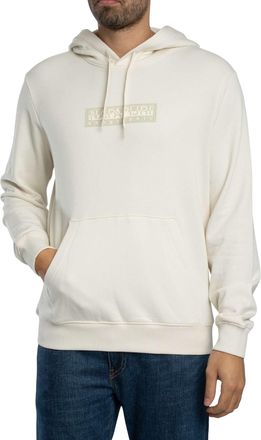 Napapijri Box-Logo Trui Met Capuchon, Wit