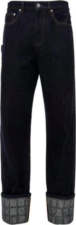 J.W.Anderson Heren, Jeans, Blauw, Maat: W30 Denim
