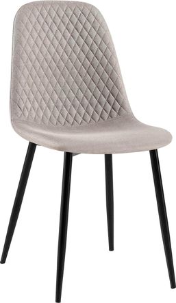 Clp Silla De Comedor Giverny En Tela O Terciopelo Tela Gris