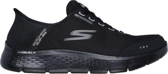 Skechers Mens Go Walk Flex Sneaker, Black and White, 10 UK