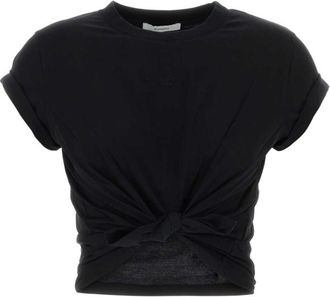 Givenchy Black Crew Neck Knitted T-Shirt