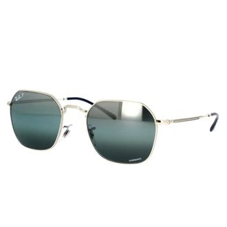 Ray-Ban Sunglasses, unisex, Gray, 53 MM, Geometric Inspired Polarized Sunglasses