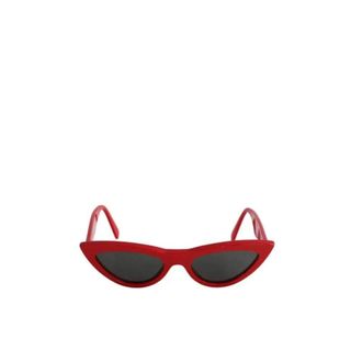 Celine Pre-owned Accessories, female, Red, Size: ONE SIZE Pre-owned Plastic Sunglasses