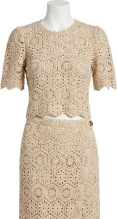 Z Supply Raquel Lace Top In Natural
