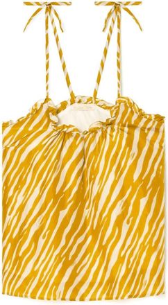 Louise Misha Legra Top In Cinnamon Brush Stripe