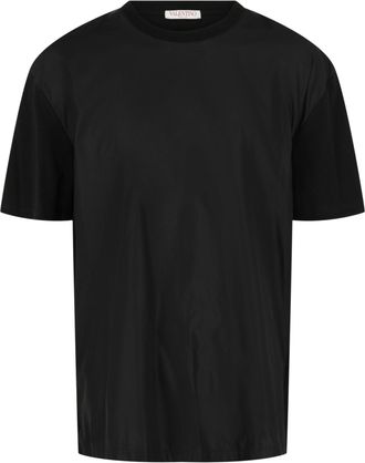 Valentino Silk Blend Paneled T-Shirt