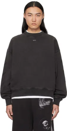 【関税無・国内発】 Off-White / Skate Crew Neck Sweater 関税無・国内発】 Off-White / Skate Crew Neck Sweater