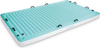 Intex Colchoneta De Piscina Inflable Vinilo Azul 310x183 Cm Intex