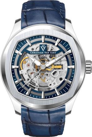 Christian Van Sant Mens Romeo Blue Dial Watch