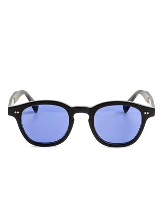 Epos Bronte round-frame sunglasses - unisex - Acetate - 48 - Black