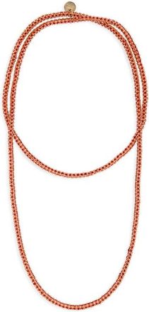 Deepa Gurnani Bethany Beaded Necklace in Fuchsia at Nordstrom