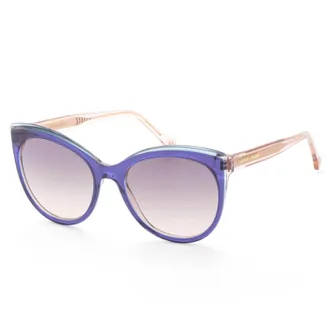 Carolina Herrera Womens 57mm Blue Pink Sunglasses HER0175-S-BR0-57