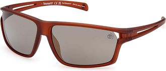 Timberland TB9307 Polarized 47D Mens Sunglasses Brown Size 63