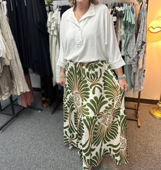 Anonyme Designers Emily Skirt In Olive