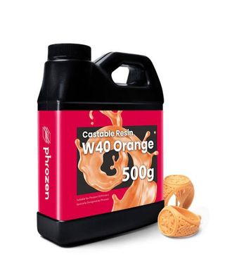 OEM Resina Para Impresora 3d Phrozen Castable W40 Color Naranja, 500 G